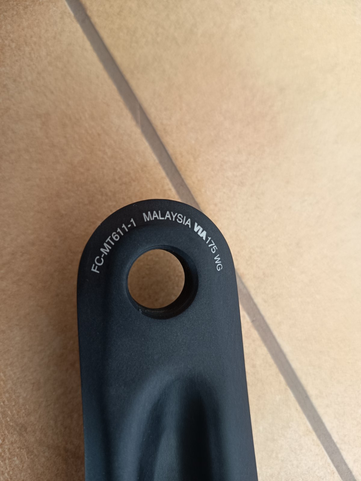 Shimano DEORE FC-M611-1 , 32T ,175mm view 5
