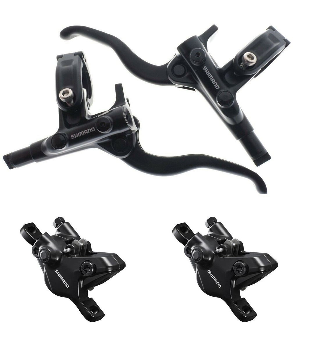 Shimano Deore BL-M4100/BR-MT410 2-бутални (L.1000mm/1700mm) view 2