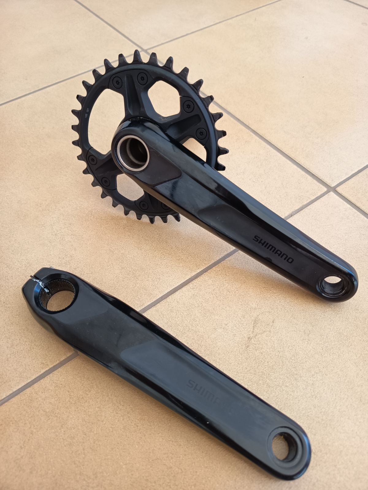 Shimano DEORE FC-M611-1 , 32T ,175mm
