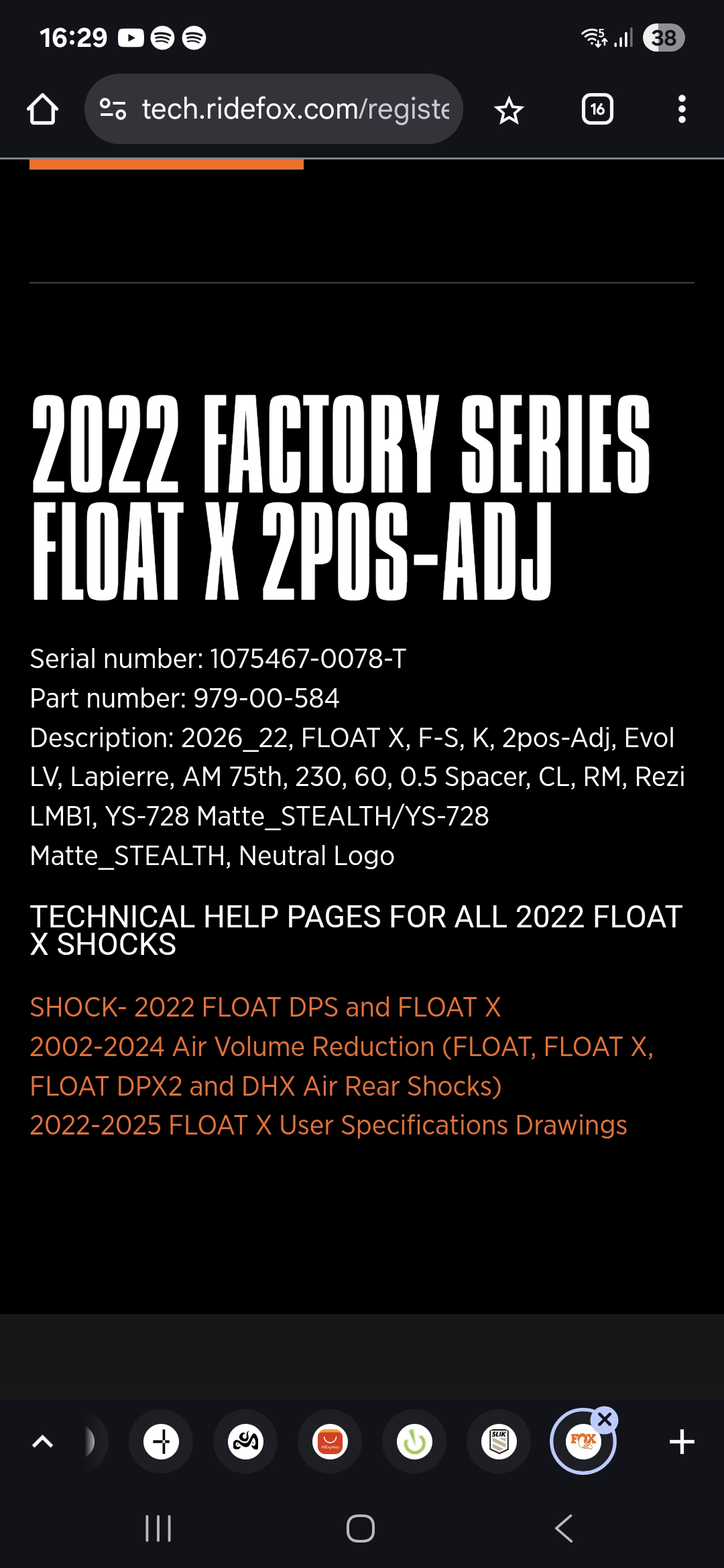 Fox Fox Float Factory X view 6