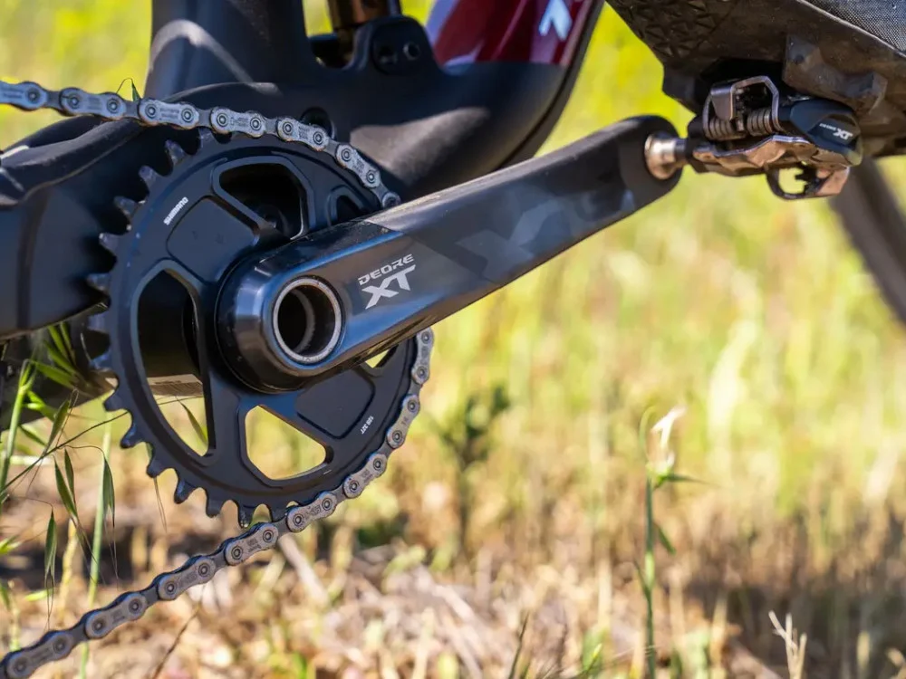 Shimano Deore XT FC-M8200 165mm Hollowtech II + Shimano Deore XT SM-CRM86 DM 30T 12sp view 3