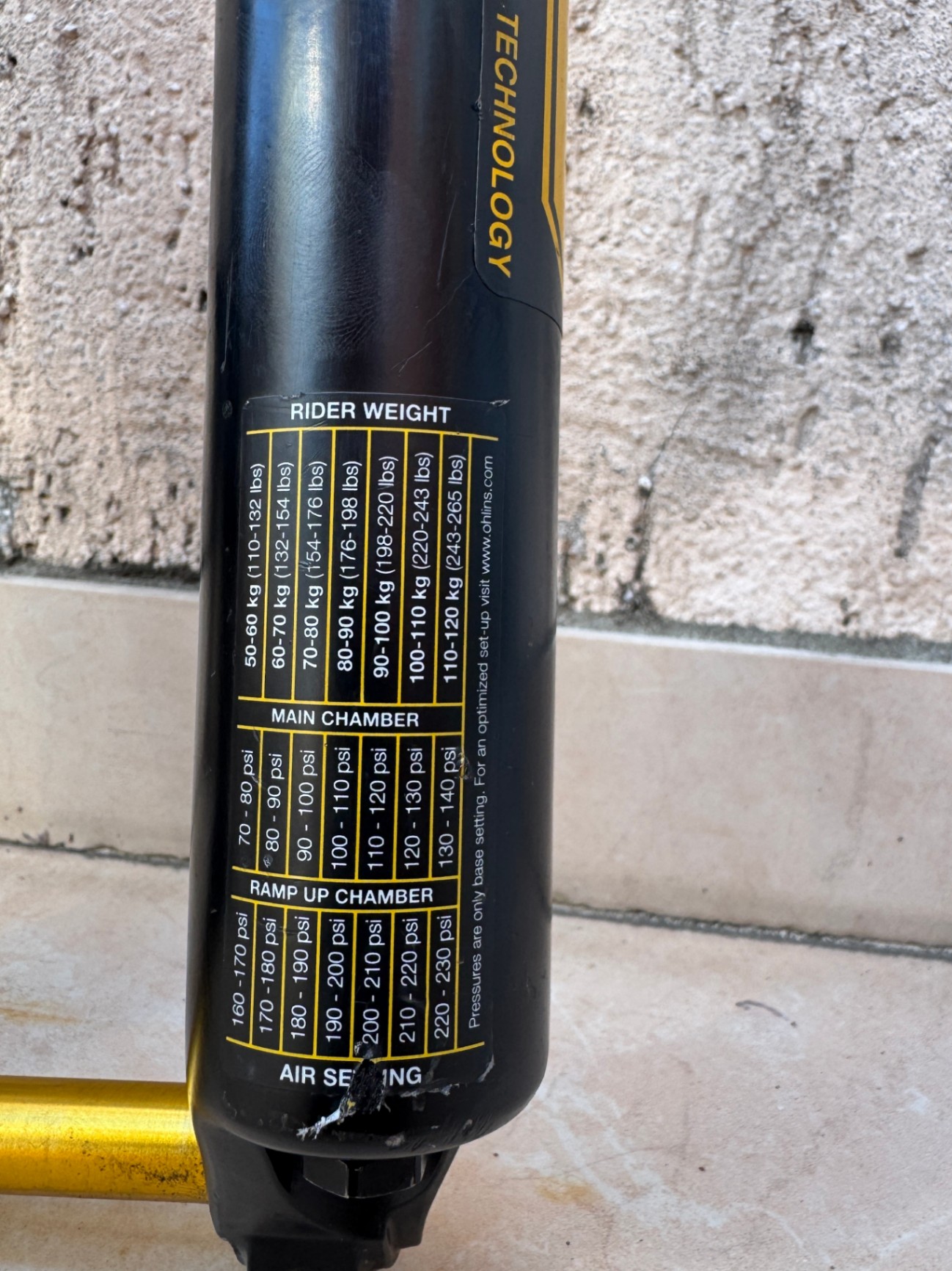 Öhlins rxf36 m.2 view 5