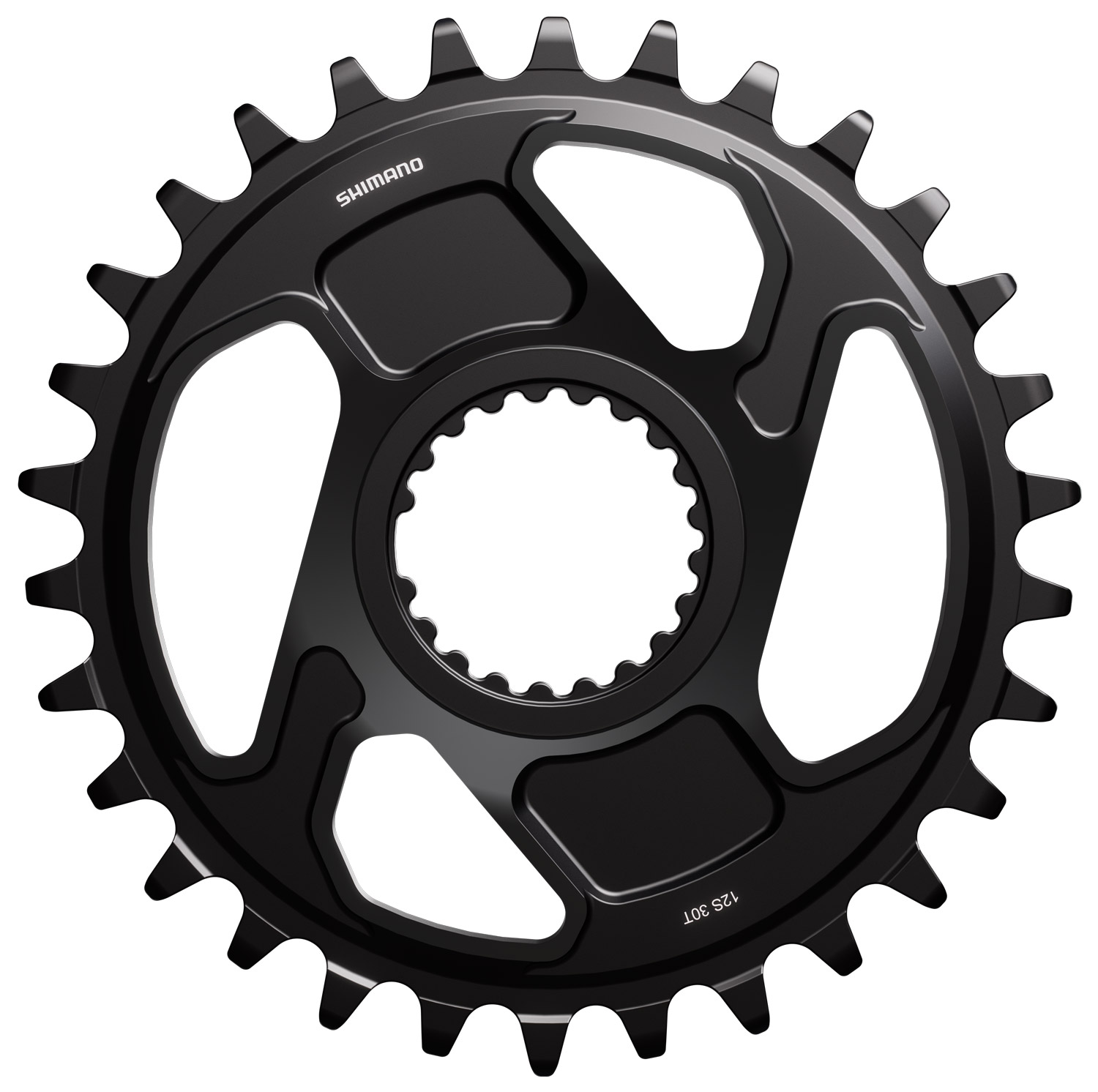 Shimano Deore XT FC-M8200 165mm Hollowtech II + Shimano Deore XT SM-CRM86 DM 30T 12sp view 2