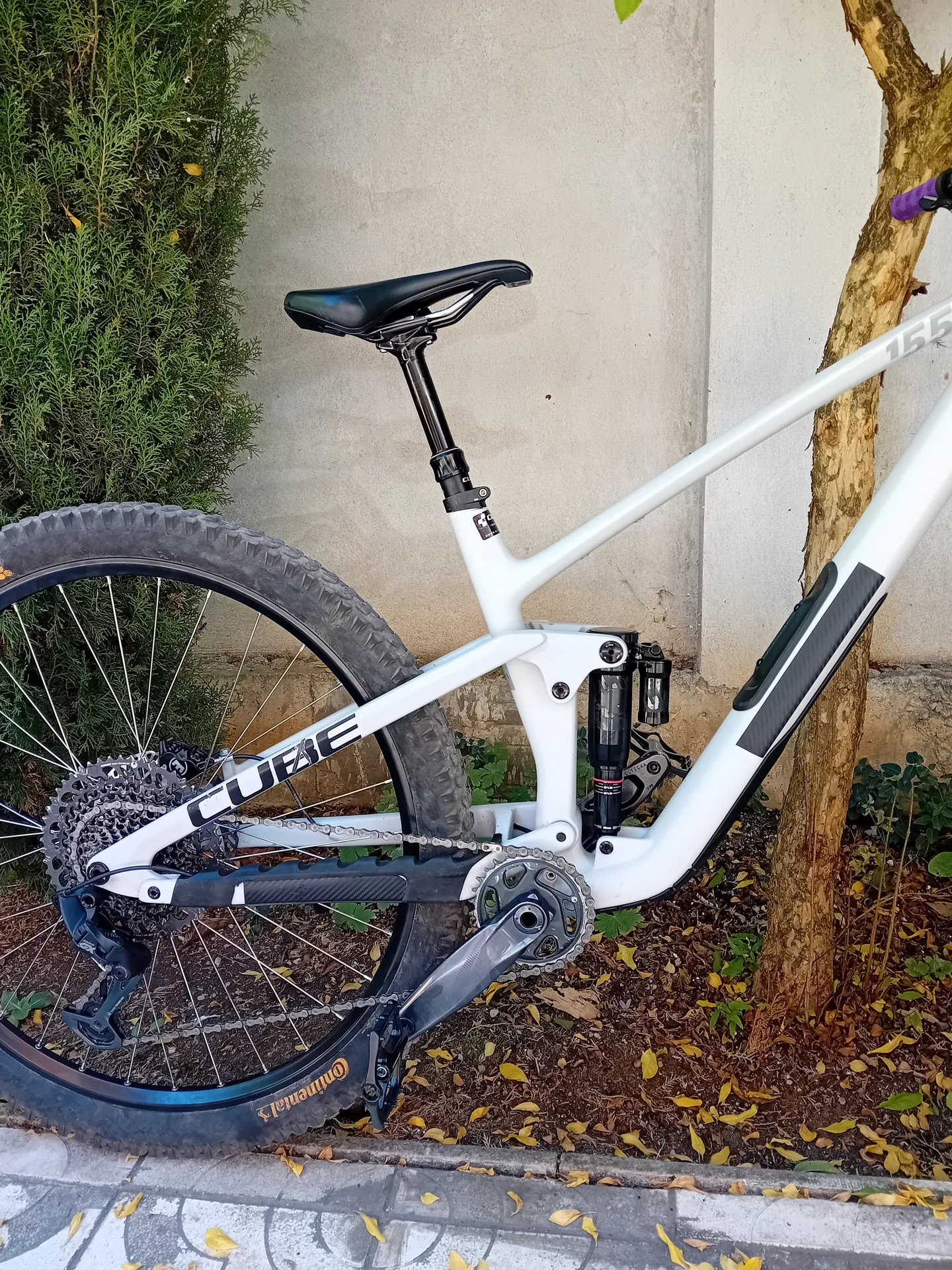 Cube Stereo One55 155 C62 Race view 2