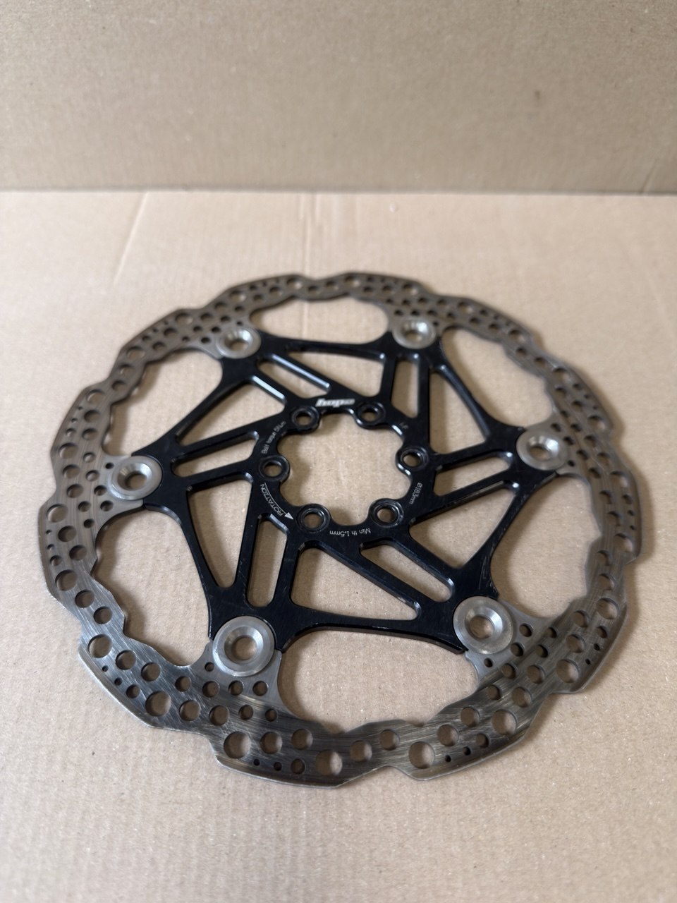 Hope Floating Rotor - 6-Bolt - black диск view 3
