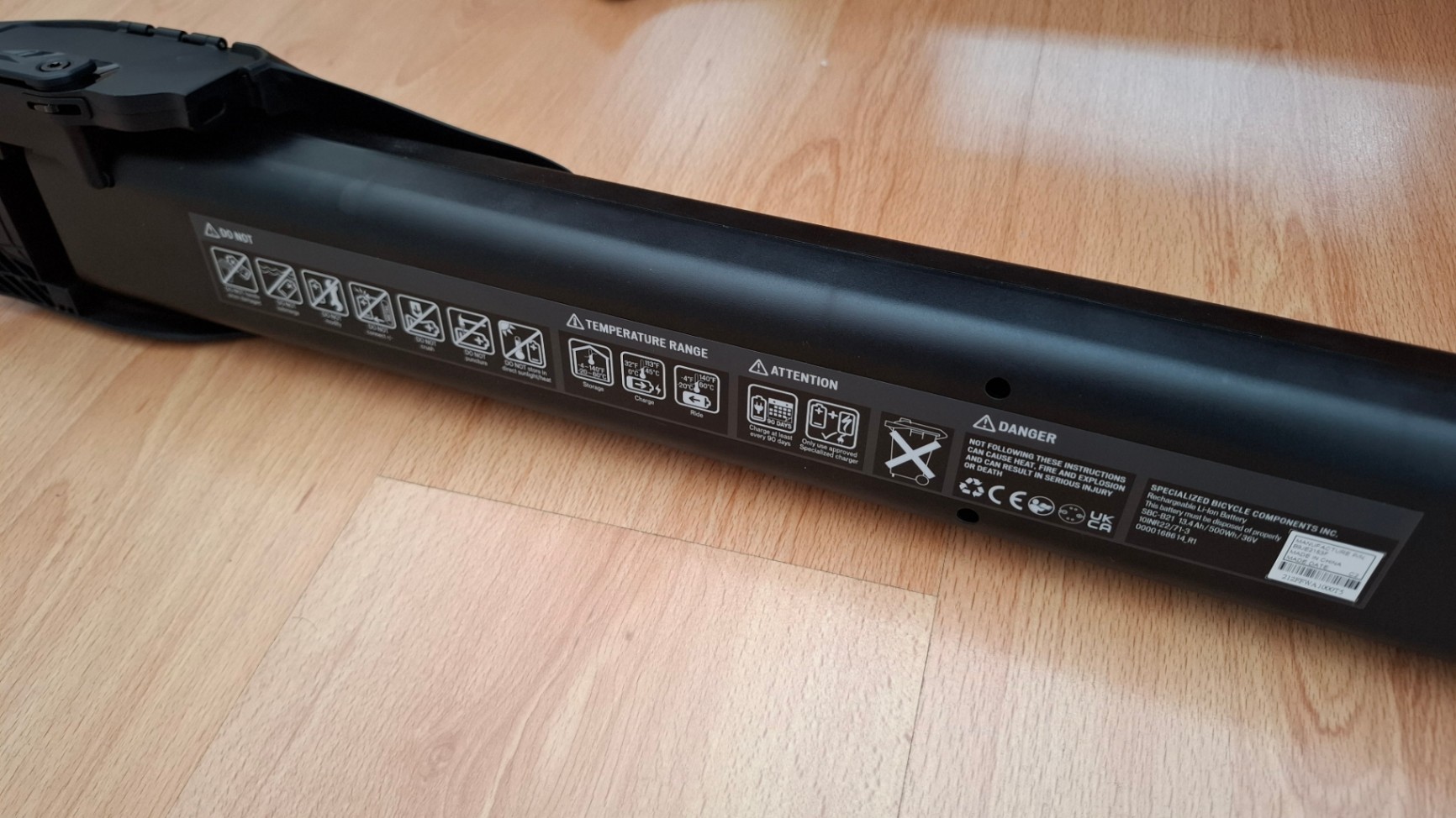 Specialized M3 батерия 500Wh Levo/Kenevo