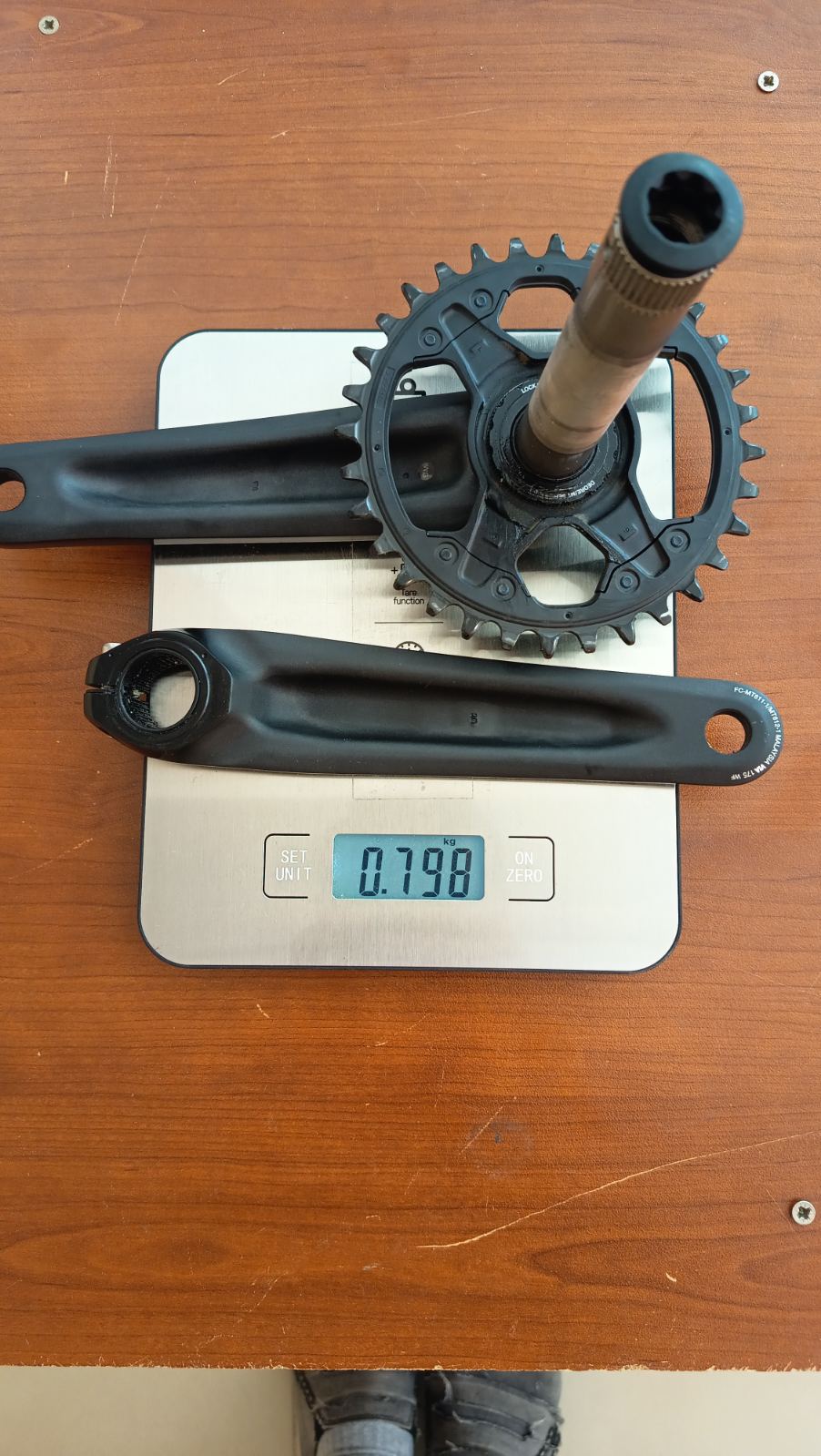 Shimano DEORE FC-M611-1 , 32T ,175mm view 2
