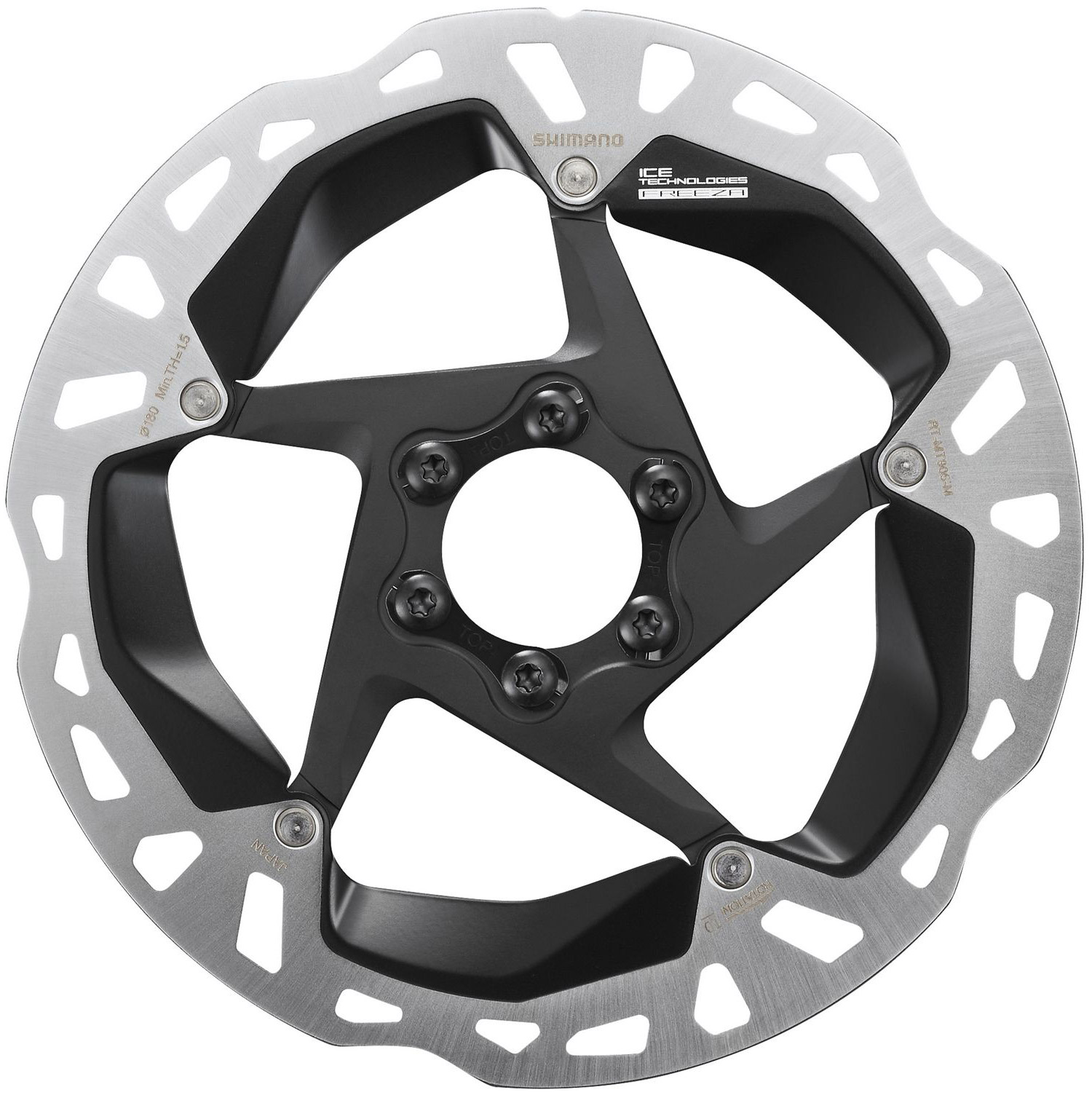 Shimano XTR RT-MT905-L 180mm/203mm 6-болта Ice Tech view 2