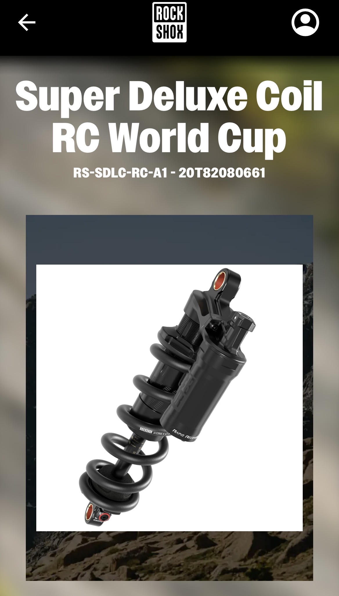 Rock Shox Super Deluxe World Cup